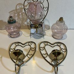 Heart Shaped Sconces