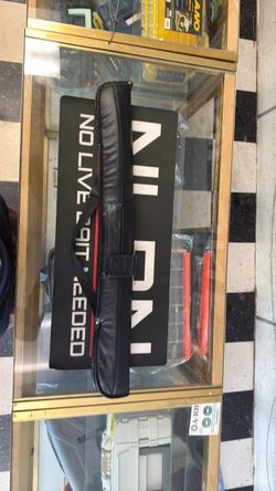 Black Leather Pool Cue Carrying Case