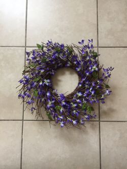 New Spring Lavender Wreath