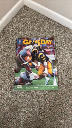 NFL Game Day Program - Los Angeles Rams