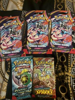 Pokemon 5 packs