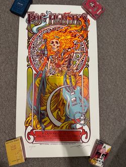 Foo Fighters Cal Jam 2017 poster