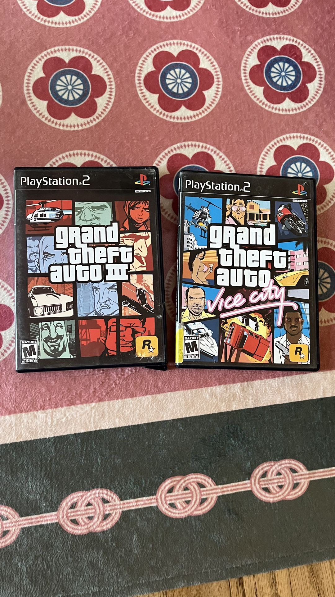 Grand Theft Auto 3 And Vice City Ps2