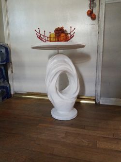 Vintage Abstract Side Table