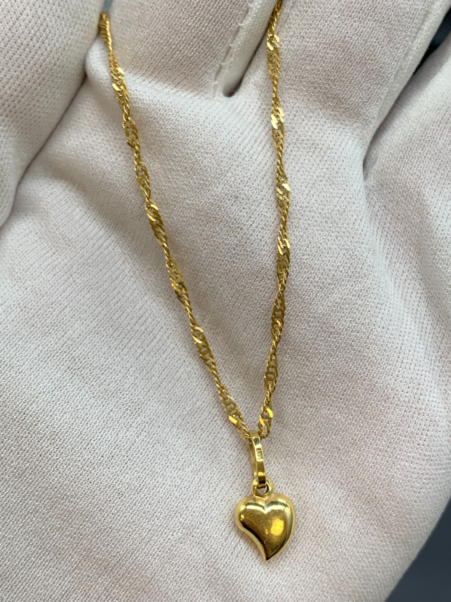 9" Gold Anklet #33993
