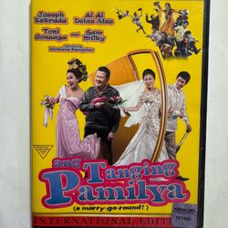 ANG TANGING PAMILYA FILIPINO dvd MOVIE Joseph Estrada Alas ** NEW SEALED **
