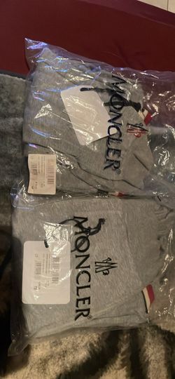 Moncler Grey Sweatsuit with Tags
