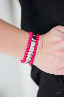 Fiesta Flavor Pink Bracelet