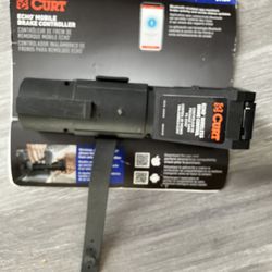 CURT 51180 Echo Mobile Electric Trailer Brake Controller with Bluetooth® Enabled Smartphone Connection