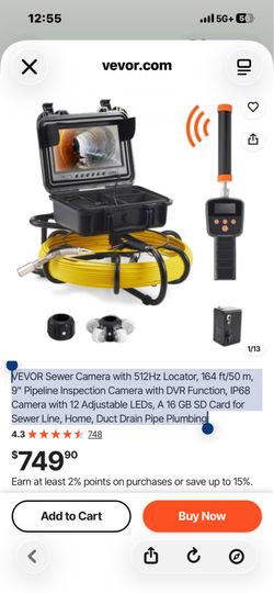Sewer Camera pipeline inspection camera