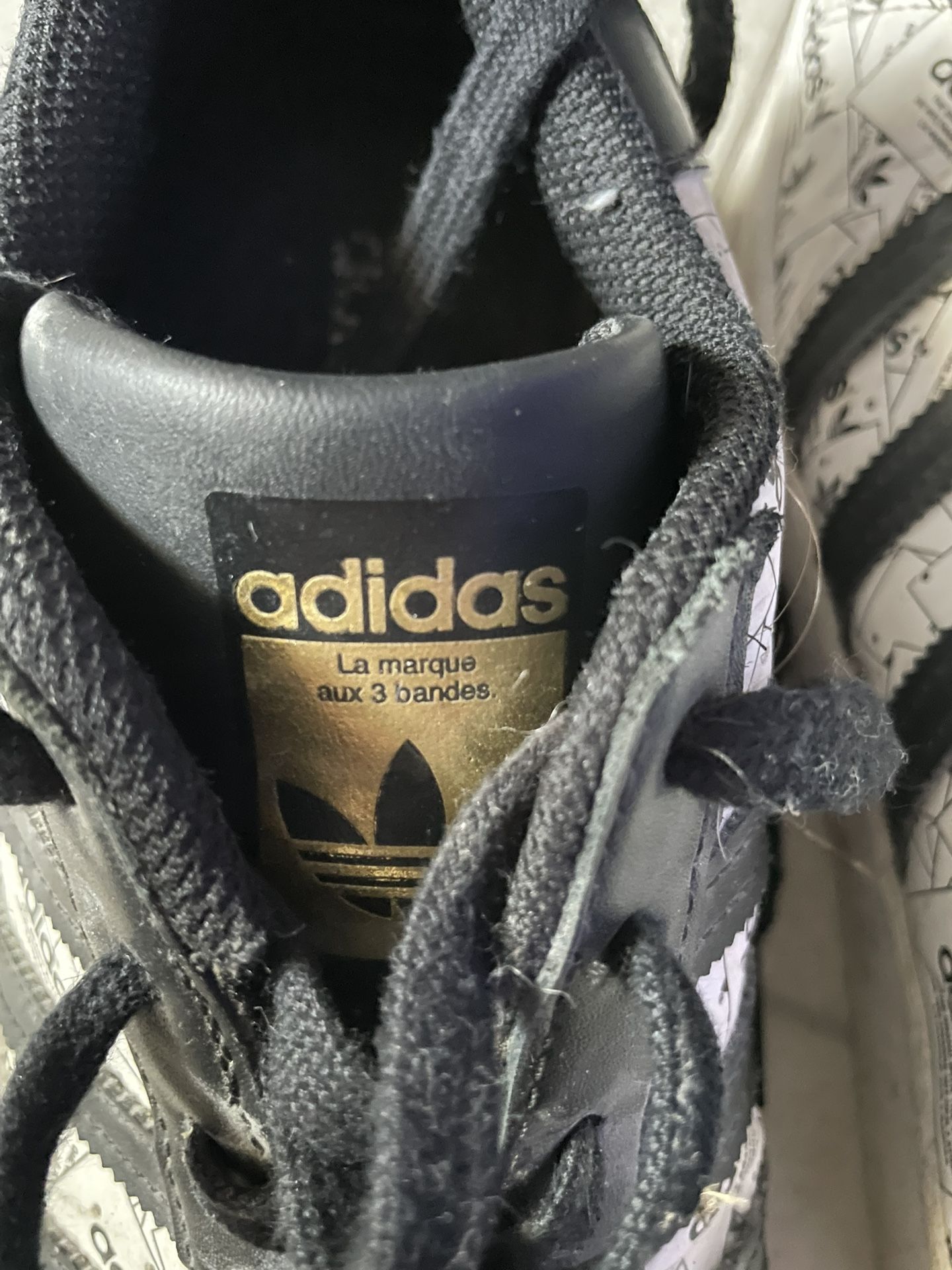 Adidas Men’s Superstar Label Collage Size 10