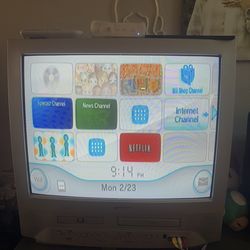 Sylvania 27” CRT TV DVD VCR Combo Player VCR no good!
