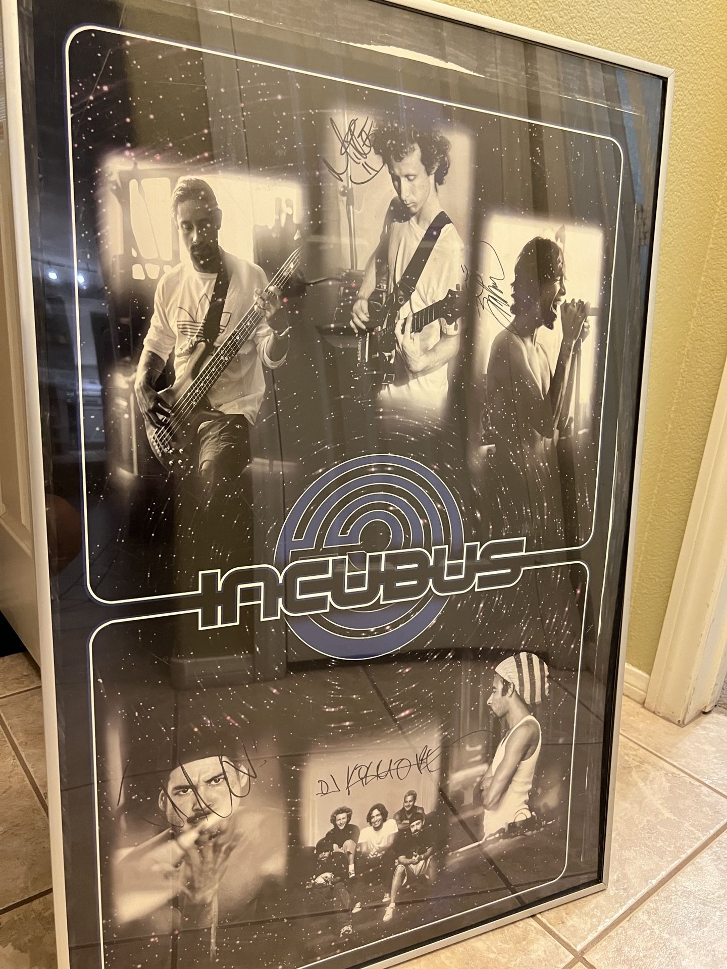 Incubus Signed Poster