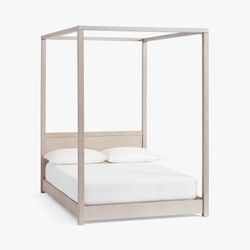 Queen canopy bed frame