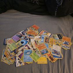 Random Pokémon And Hockey Cards