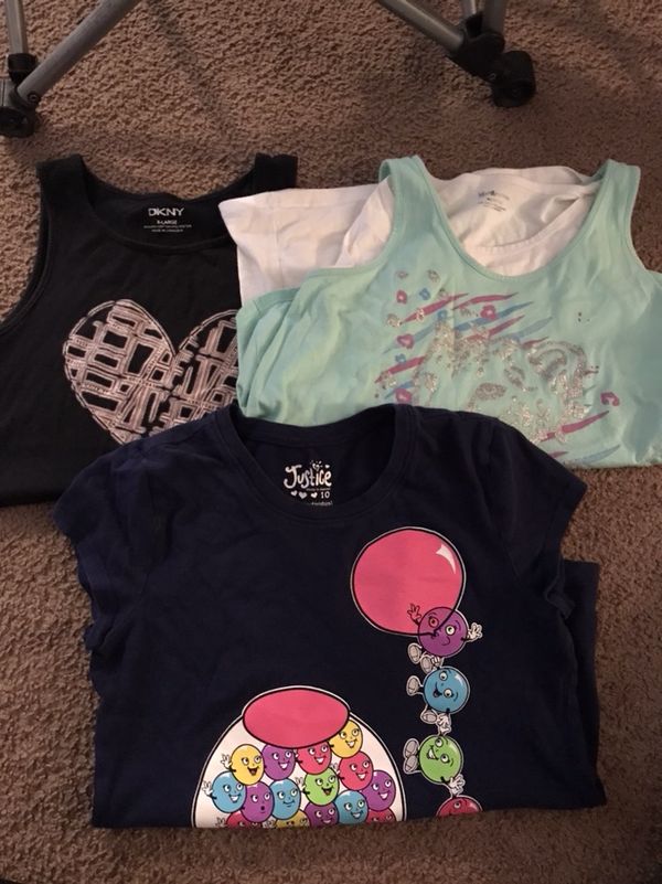 Garage Sale Prices Girls Summer Tee And Shirts Clothing Shoes In