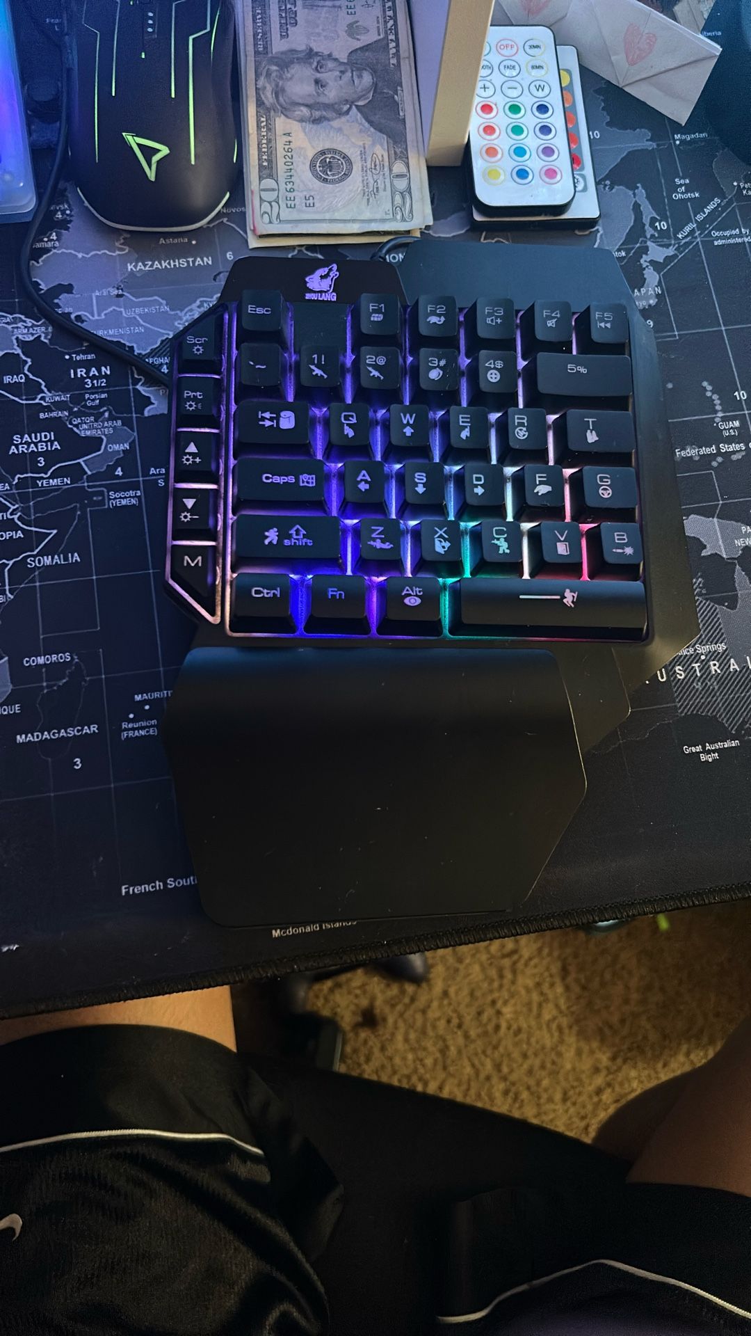 Left Hand Only Keyboard