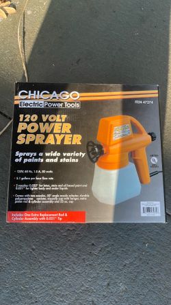 120 Volt Power Sprayer