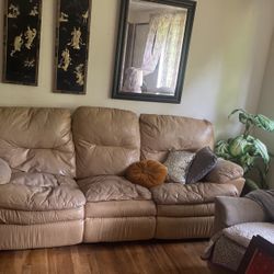 Leather Couch 