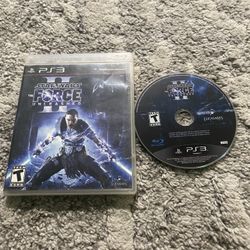 Starwars The Force Unleashed PS3 Game