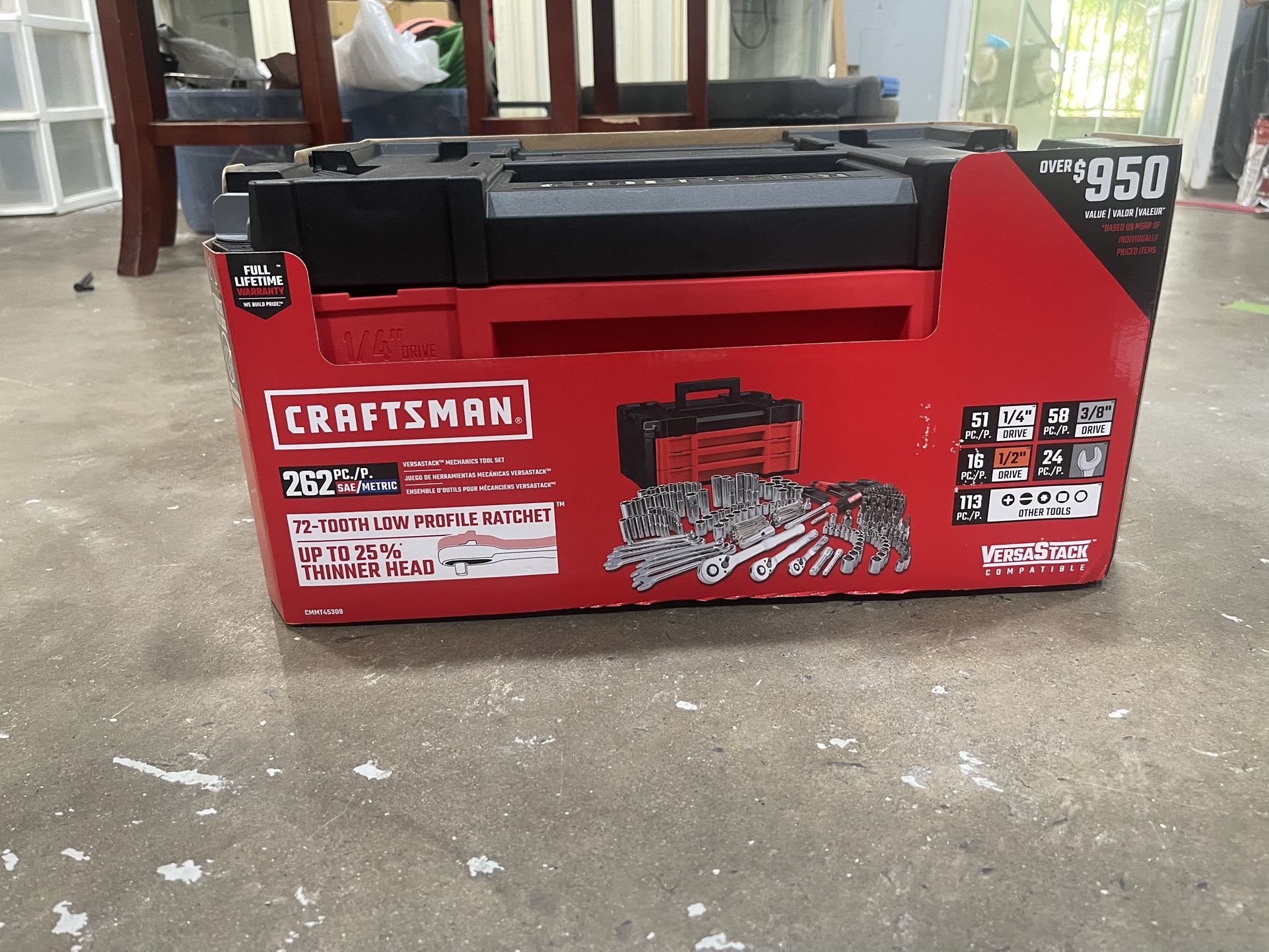 262 Pc Craftsman
