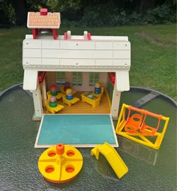 Vintage Fisher Price School House