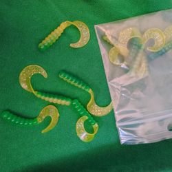 John Deere Green Fishing Soft Baits 