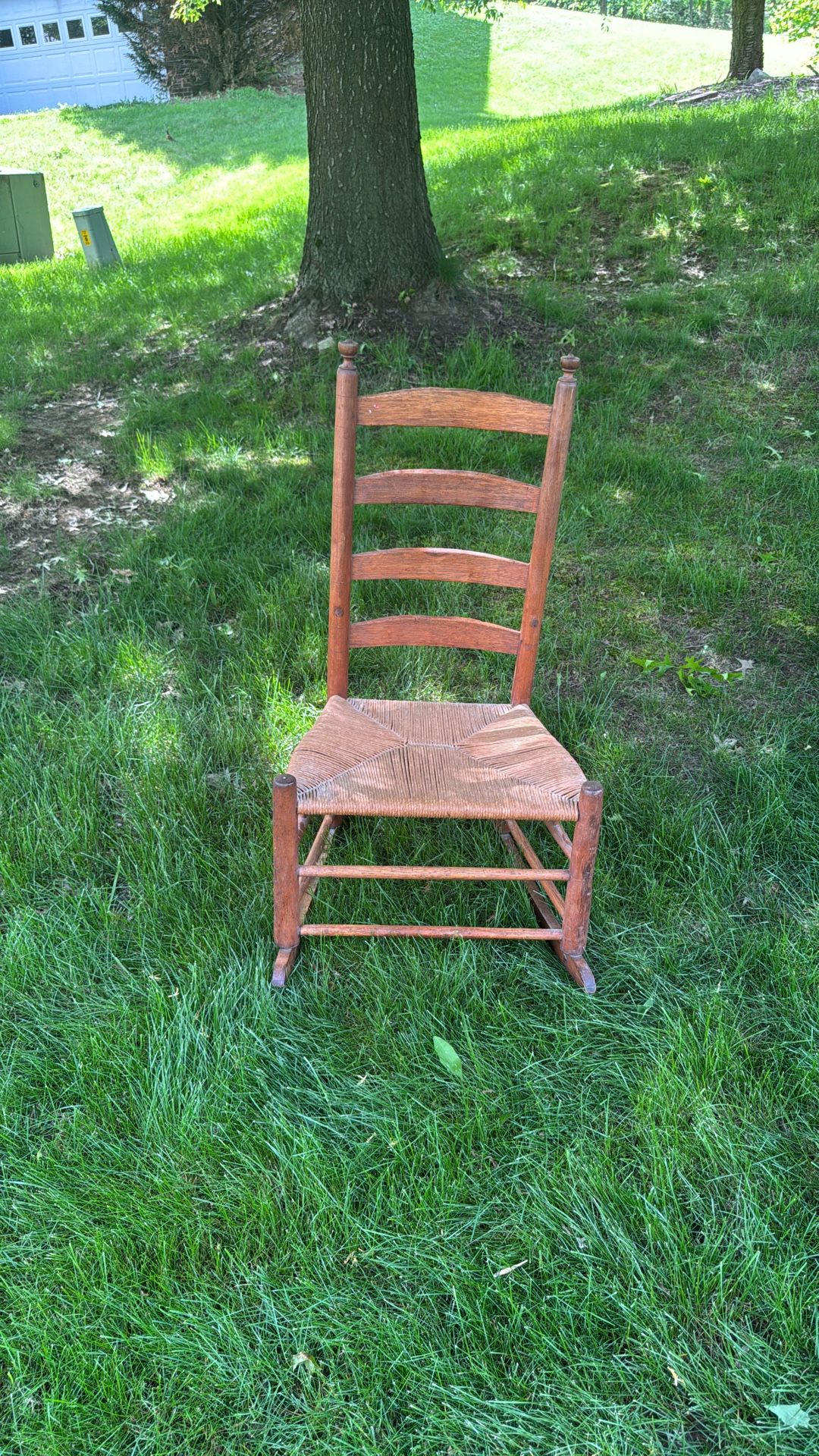 Antique Wicker Rocker