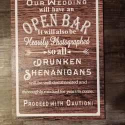 Wedding Sign