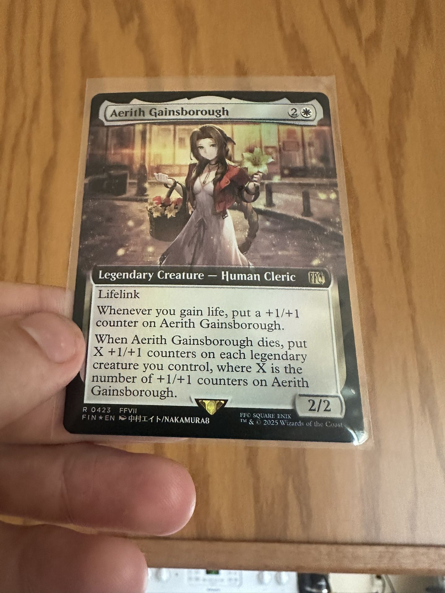Aerith Gainsborough (extended Art Foil)