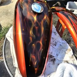 Sportster Tin Set Custom Paint,Biltwell Seat, Tbars, Risers Price Drops!