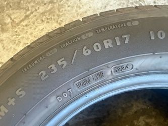 235/60/17 (1 Only) $40.00