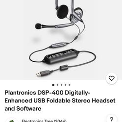Plantronics Foldable Stereo Headset