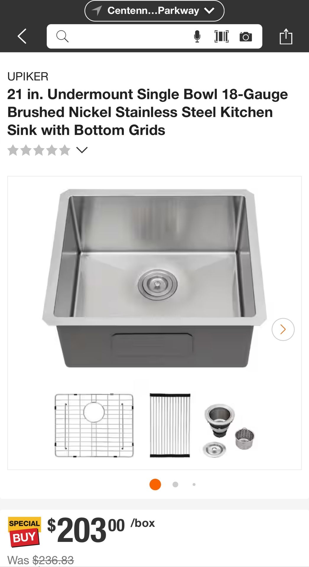 Stainless Steel Under mount Kitchen Sink