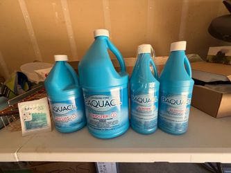 Pool cleaning supplies