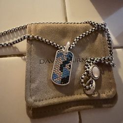 David Yurman diamond necklace