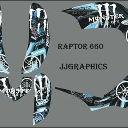Yamaha Raptor 660 Graphic Kit 