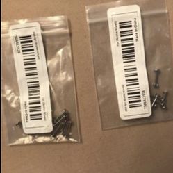 Lot of 2 packages of Labret stainless steel stud.. with jewels on the end. 18 Gauge 