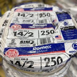 New Romex Wire Cable 14/2 250ft