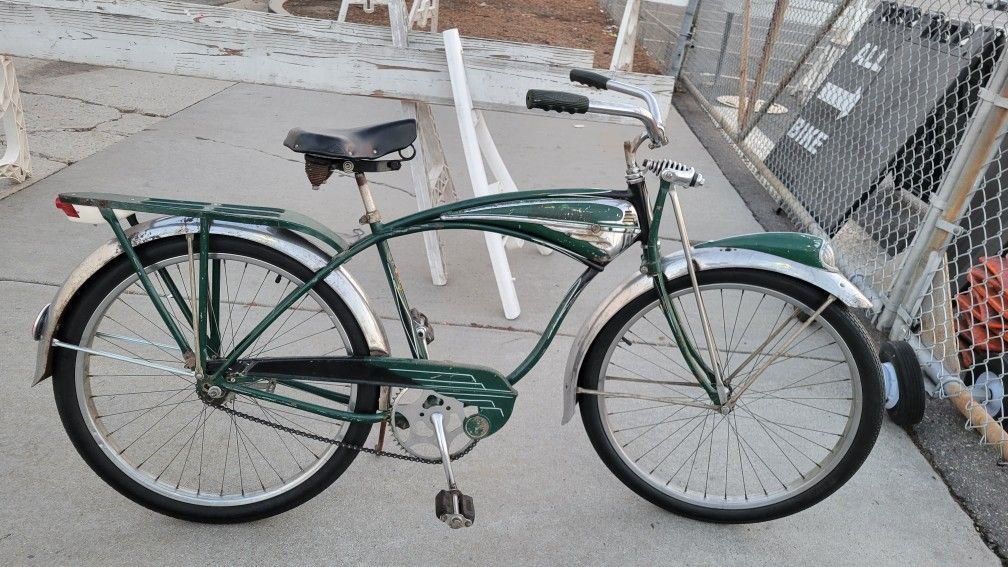 1951 Schwinn Green Phantom Original Paint for Sale in Buena Park CA OfferUp
