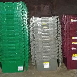 Plastic Storage Bins And Totes 