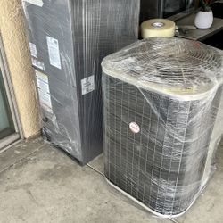 AC Condenser & Air Handler Heat pump 