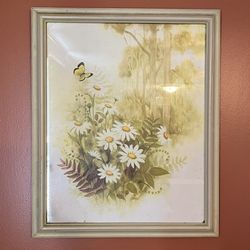 Vintage (1970’s) Print Of “Splendors Of Nature” By F. Massa 18.5”x22.75”