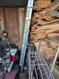 16ft Werner Extension Ladder - Aluminum (D716-2)