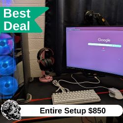 Full Gaming setup For Sale! (Sold Together Only)