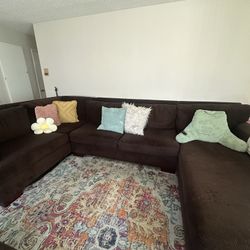 Huge U Shaped Couch 