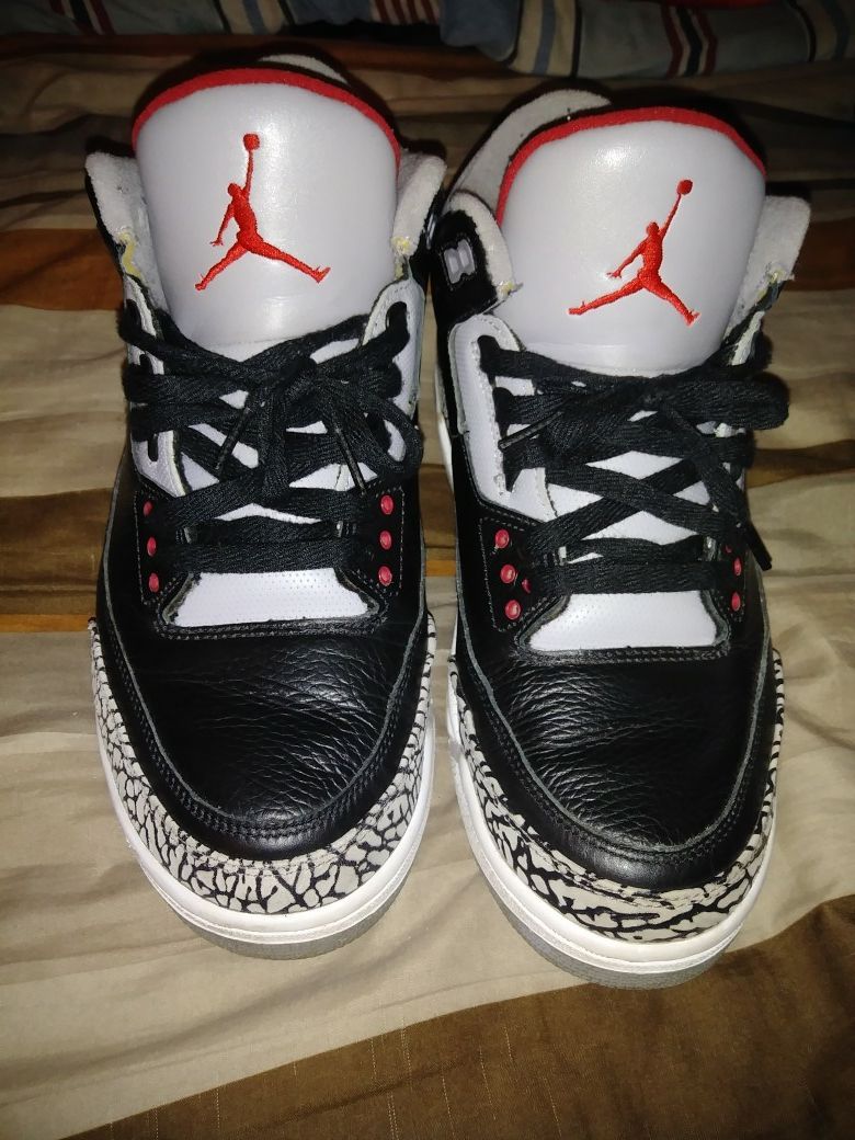 Jordan black cement 3s