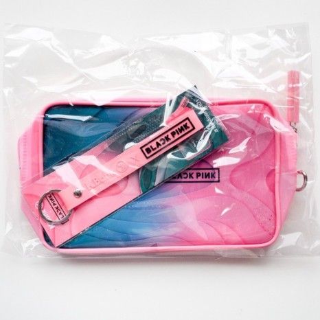 ☆ IMPORTED ☆ BLACKPINK Bag & Keychain ☆ Black Pink Key Chain Purse Wallet LISA JENNIE JISOO ROSE