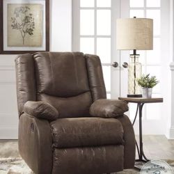 Ashley Bladewood Coffee Recliner $100