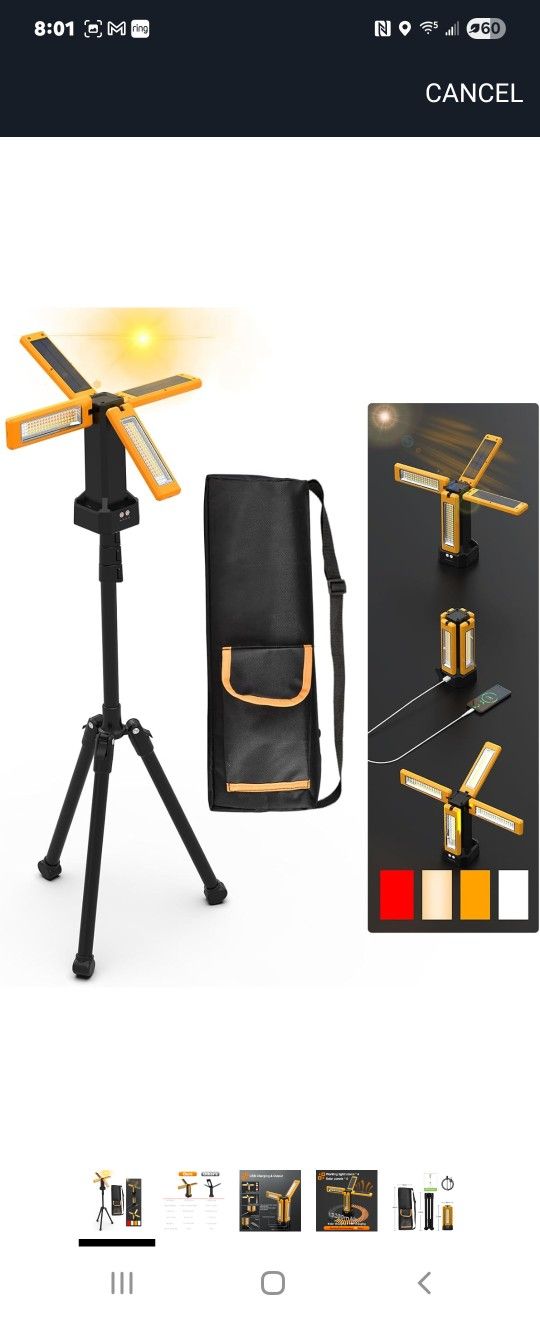 Solar Work Light